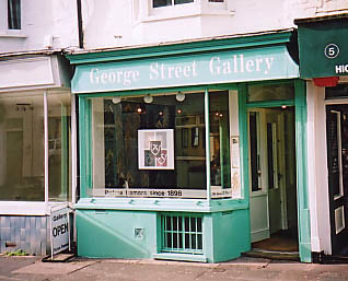 Gallery shop front